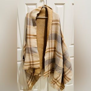 Blanket Scarf with armholes